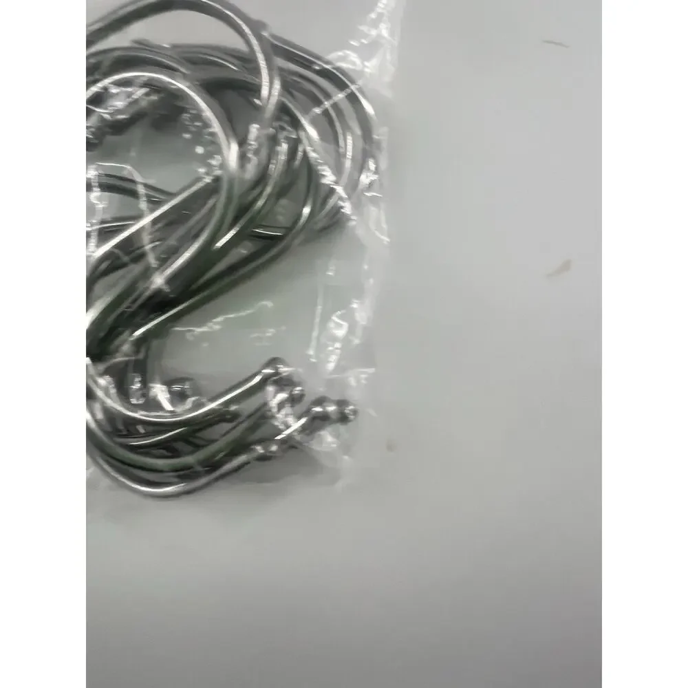 S Shaped Hanging Hooks Stainless Steel Hooks Kitchen Bathroom Bedroom Cap Hanger